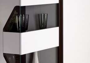 Гостиная Ронда 3 Белый глянец/венге в Ханты-Мансийске - hanty-mansiysk.ok-mebel.com | фото 3