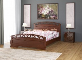 ГРАЦИЯ-1 Кровать из массива 1600  в Ханты-Мансийске - hanty-mansiysk.ok-mebel.com | фото 2