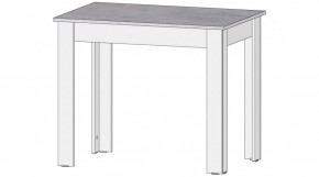 КАЙ Стол (цемент светлый/белый) в Ханты-Мансийске - hanty-mansiysk.ok-mebel.com | фото