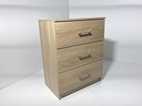 Комод 3 ящика (дуб сонома) в Ханты-Мансийске - hanty-mansiysk.ok-mebel.com | фото
