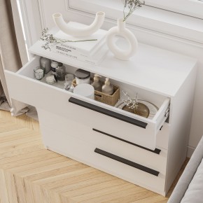 Комод Айрон КМ-02 (белый) в Ханты-Мансийске - hanty-mansiysk.ok-mebel.com | фото 3
