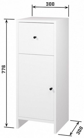 Комод Квадро в Ханты-Мансийске - hanty-mansiysk.ok-mebel.com | фото 3