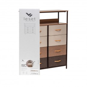 Комод Leset Локи 8 ящ. с полкой в Ханты-Мансийске - hanty-mansiysk.ok-mebel.com | фото 10