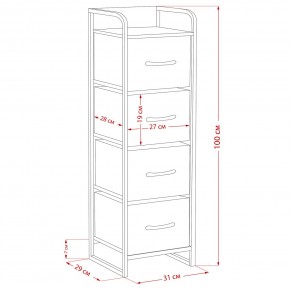Комод Leset Ноа 4 ящика в Ханты-Мансийске - hanty-mansiysk.ok-mebel.com | фото 9