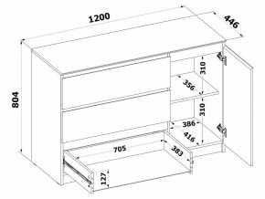 Комод Т-3Р в Ханты-Мансийске - hanty-mansiysk.ok-mebel.com | фото 4