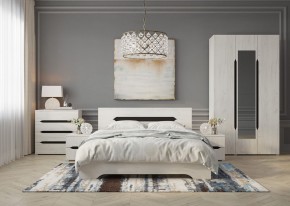 Комод Вега 800 (Крафт белый - Венге) в Ханты-Мансийске - hanty-mansiysk.ok-mebel.com | фото 3