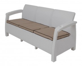 Комплект уличной мебели Yalta Premium Terrace Triple Set (Ялта) белый (+подушки под спину) в Ханты-Мансийске - hanty-mansiysk.ok-mebel.com | фото 2