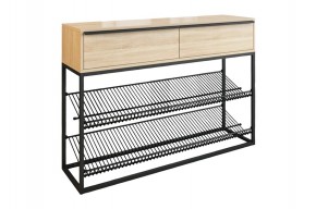 КРАФТ 2 Обувница (дуб сонома) в Ханты-Мансийске - hanty-mansiysk.ok-mebel.com | фото