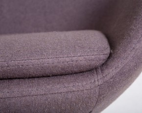 Кресло дизайнерское DOBRIN EGG, серая ткань AF7 в Ханты-Мансийске - hanty-mansiysk.ok-mebel.com | фото 11