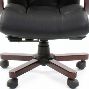 Кресло для руководителя Chairman 421 черный/орех темный, черный в Ханты-Мансийске - hanty-mansiysk.ok-mebel.com | фото 4
