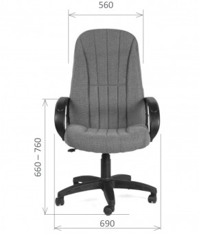 Кресло для руководителя  CHAIRMAN 685 СТ (ткань стандарт 10-356 черная) в Ханты-Мансийске - hanty-mansiysk.ok-mebel.com | фото 5