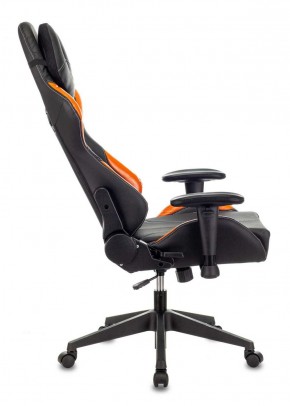 Кресло игровое Бюрократ VIKING 5 AERO ORANGE черный/оранжевый в Ханты-Мансийске - hanty-mansiysk.ok-mebel.com | фото 2