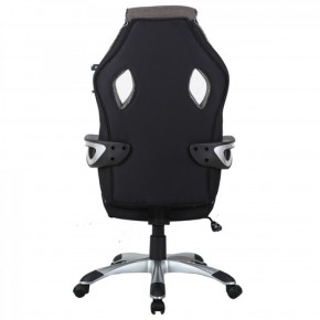 Кресло компьютерное BRABIX Techno GM-002 (ткань) черное/серое, вставки белые (531815) в Ханты-Мансийске - hanty-mansiysk.ok-mebel.com | фото 6