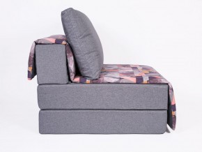 Кресло-кровать бескаркасное Харви (серый-сноу манго) в Ханты-Мансийске - hanty-mansiysk.ok-mebel.com | фото 3