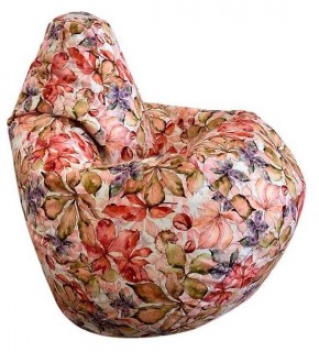Кресло-мешок Цветы XL в Ханты-Мансийске - hanty-mansiysk.ok-mebel.com | фото 1