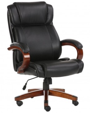 Кресло офисное BRABIX PREMIUM "Magnum EX-701" (дерево, рециклированная кожа, черное) 531827 в Ханты-Мансийске - hanty-mansiysk.ok-mebel.com | фото 1