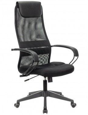 Кресло офисное BRABIX PREMIUM "Stalker EX-608 PL" (ткань-сетка/кожзам, черное) 532090 в Ханты-Мансийске - hanty-mansiysk.ok-mebel.com | фото 1