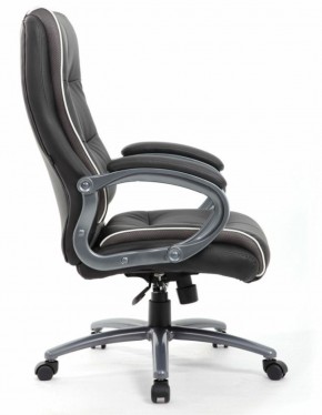 Кресло офисное BRABIX PREMIUM "Strong HD-009" (экокожа черная, ткань серая) 531945 в Ханты-Мансийске - hanty-mansiysk.ok-mebel.com | фото 3