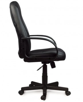 Кресло офисное BRABIX "City EX-512" (кожзам черный, ткань черная) 531407 в Ханты-Мансийске - hanty-mansiysk.ok-mebel.com | фото 3