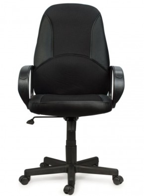 Кресло офисное BRABIX "City EX-512" (кожзам черный, ткань черная) 531407 в Ханты-Мансийске - hanty-mansiysk.ok-mebel.com | фото 4