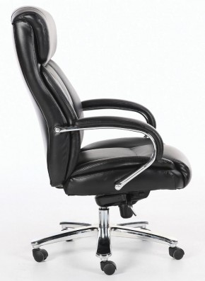Кресло офисное BRABIX "Direct EX-580" (хром/рециклированная кожа/черное) 531824 в Ханты-Мансийске - hanty-mansiysk.ok-mebel.com | фото 3