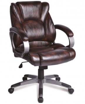 Кресло офисное BRABIX "Eldorado EX-504" (коричневое) 530875 в Ханты-Мансийске - hanty-mansiysk.ok-mebel.com | фото 1