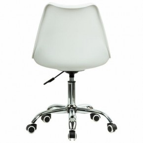 Кресло стул BRABIX "Eames MG-310 CH", хром, пластик белый, ткань серая, 532924 в Ханты-Мансийске - hanty-mansiysk.ok-mebel.com | фото 4