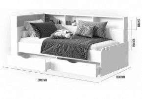 Кровать Амер в Ханты-Мансийске - hanty-mansiysk.ok-mebel.com | фото 2