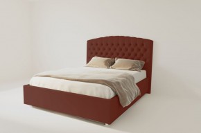 Кровать Берлин с ПМ 1200 (велюр бордо) в Ханты-Мансийске - hanty-mansiysk.ok-mebel.com | фото 2