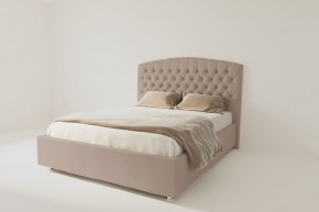 Кровать Берлин с ПМ 1800 (велюр серый) в Ханты-Мансийске - hanty-mansiysk.ok-mebel.com | фото 2