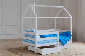 Кровать-домик 80*190 Белый в Ханты-Мансийске - hanty-mansiysk.ok-mebel.com | фото 4