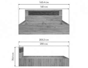 Кровать двуспальная Taika в Ханты-Мансийске - hanty-mansiysk.ok-mebel.com | фото 12