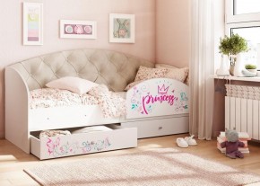 Кровать Эльза на латах + Бортик в Ханты-Мансийске - hanty-mansiysk.ok-mebel.com | фото 2