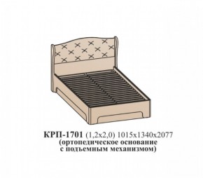 Кровать ЭЙМИ с подъемным механизмом КРП-1701 Рэд фокс (1200х2000) в Ханты-Мансийске - hanty-mansiysk.ok-mebel.com | фото