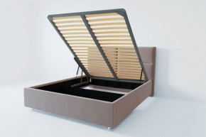 Кровать Корсика с ПМ 1200 (велюр серый) в Ханты-Мансийске - hanty-mansiysk.ok-mebel.com | фото