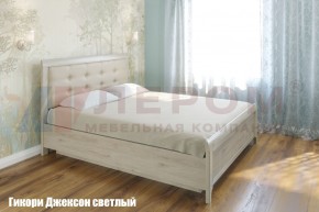 Кровать КР-1033 с мягким изголовьем в Ханты-Мансийске - hanty-mansiysk.ok-mebel.com | фото 1
