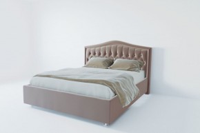 Кровать Нягань с ПМ 1200 (велюр серый) в Ханты-Мансийске - hanty-mansiysk.ok-mebel.com | фото 2