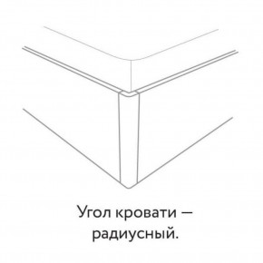 Кровать "Милана" БЕЗ основания 1200х2000 в Ханты-Мансийске - hanty-mansiysk.ok-mebel.com | фото 3