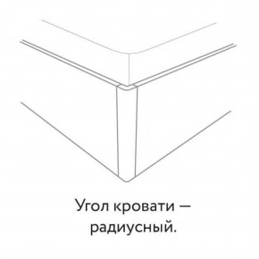 Кровать "Сандра" БЕЗ основания 1200х2000 в Ханты-Мансийске - hanty-mansiysk.ok-mebel.com | фото 3