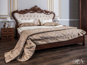 Кровать с мягким изголовьем Афина 1600 (караваджо) в Ханты-Мансийске - hanty-mansiysk.ok-mebel.com | фото