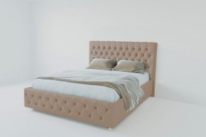 Кровать Версаль с ПМ 1200 (велюр серый) в Ханты-Мансийске - hanty-mansiysk.ok-mebel.com | фото
