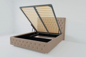 Кровать Версаль с ПМ 1200 (велюр серый) в Ханты-Мансийске - hanty-mansiysk.ok-mebel.com | фото 2