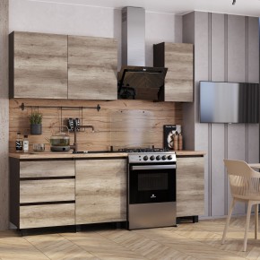Кухня Энигма 1.6 м (венге/дуб каньон) в Ханты-Мансийске - hanty-mansiysk.ok-mebel.com | фото