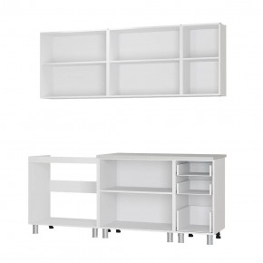 Кухня Рио 2.0 (Белый/F02) в Ханты-Мансийске - hanty-mansiysk.ok-mebel.com | фото 2
