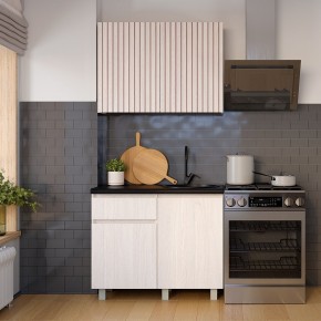 Кухня Тренд 1.0 м (Ясень белый) в Ханты-Мансийске - hanty-mansiysk.ok-mebel.com | фото