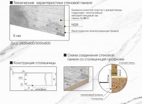 Кухонный фартук со столешницей (А-01) в едином стиле (3050 мм) в Ханты-Мансийске - hanty-mansiysk.ok-mebel.com | фото 7