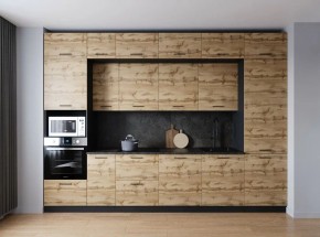 Кухонный гарнитур Крафт 3400 (Стол. 38мм) в Ханты-Мансийске - hanty-mansiysk.ok-mebel.com | фото