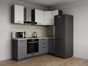 Кухонный гарнитур Меренга 2200*1000 (Стол. 26мм) в Ханты-Мансийске - hanty-mansiysk.ok-mebel.com | фото