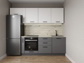 Кухонный гарнитур Меренга 2550 (Стол. 38мм) в Ханты-Мансийске - hanty-mansiysk.ok-mebel.com | фото