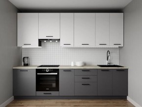 Кухонный гарнитур Меренга 3000 h950 (Стол. 38мм) в Ханты-Мансийске - hanty-mansiysk.ok-mebel.com | фото